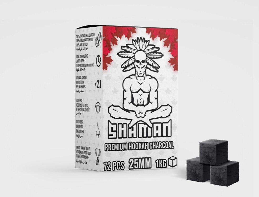 Shaman Premium Coconut Coals 25MM