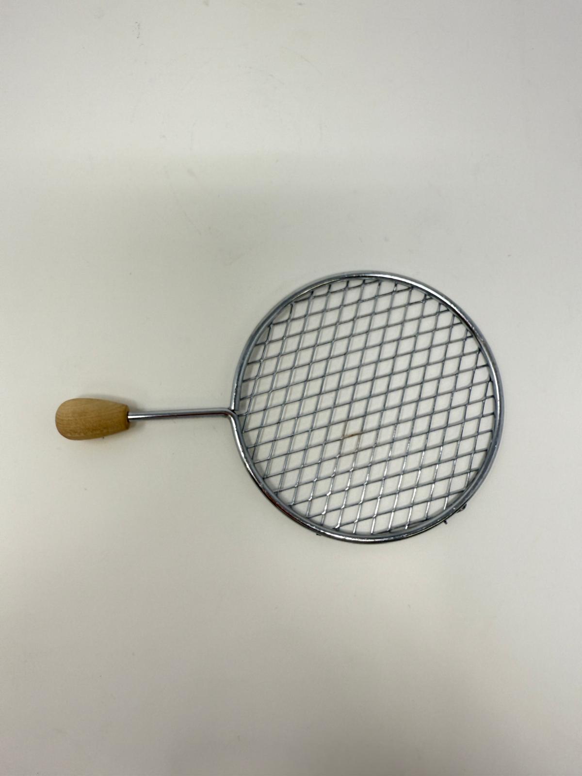 Stainless Steel Holder w/ Wood Handle