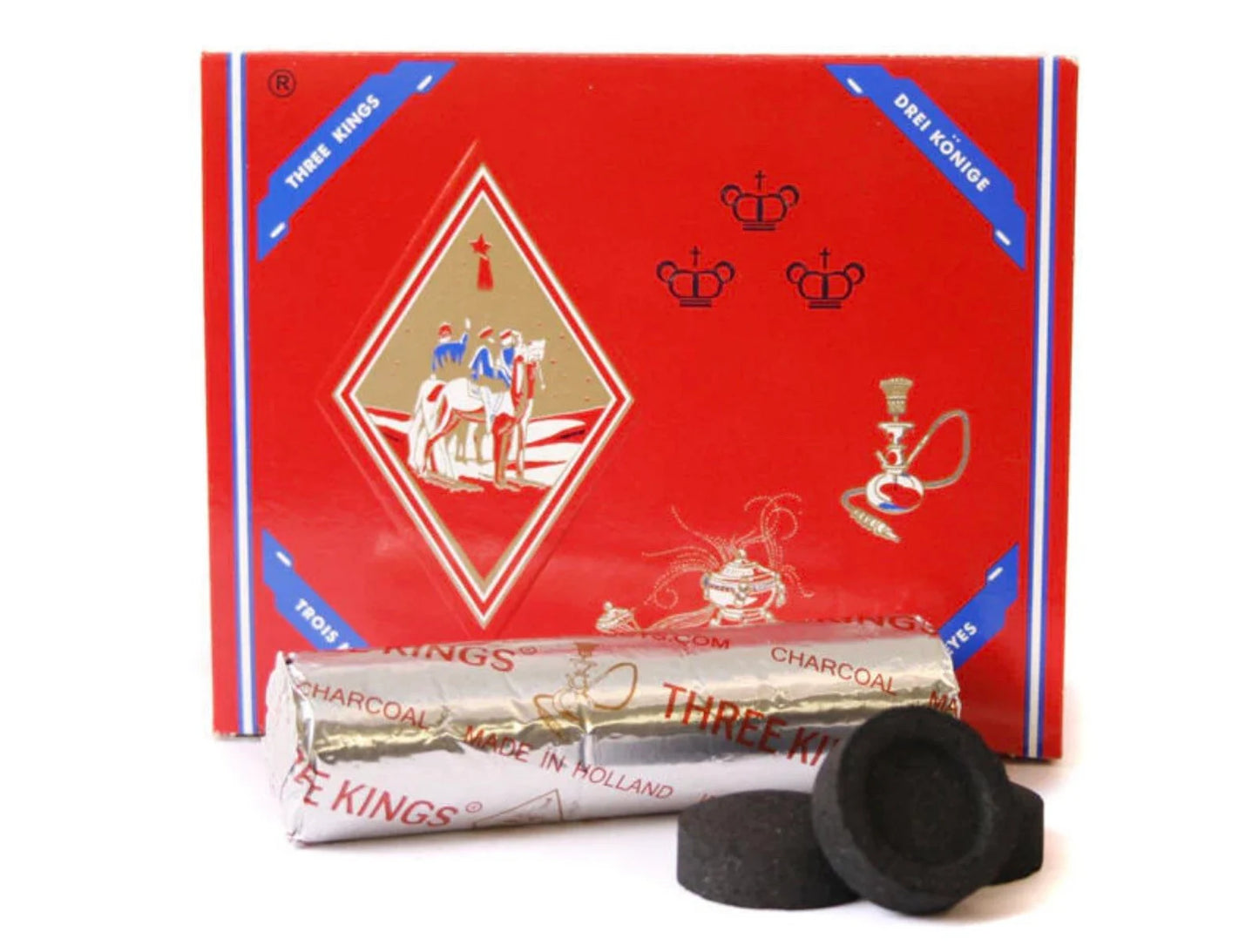Three Kings' Quick Light Charcoal
